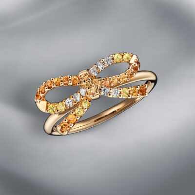 Multicolored Sapphire Ring