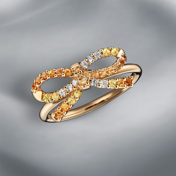 Multicolored Sapphire Ring - Image 2