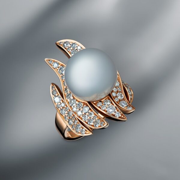 Diamond & Pearl Ring