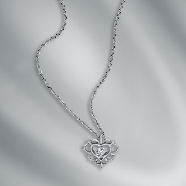 Diamond Pendant With Chain