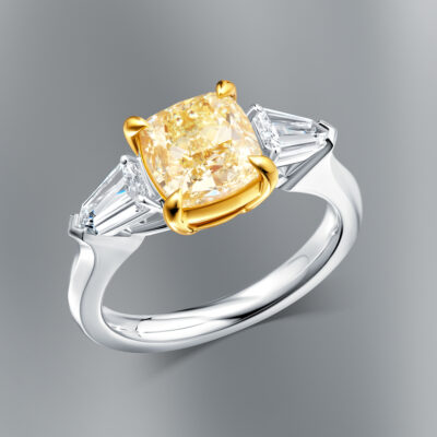 Fancy Yellow Diamond Ring
