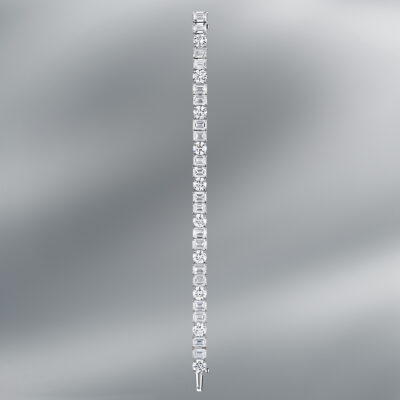 30.44 carats Mixed Cut Diamonds Bracelet