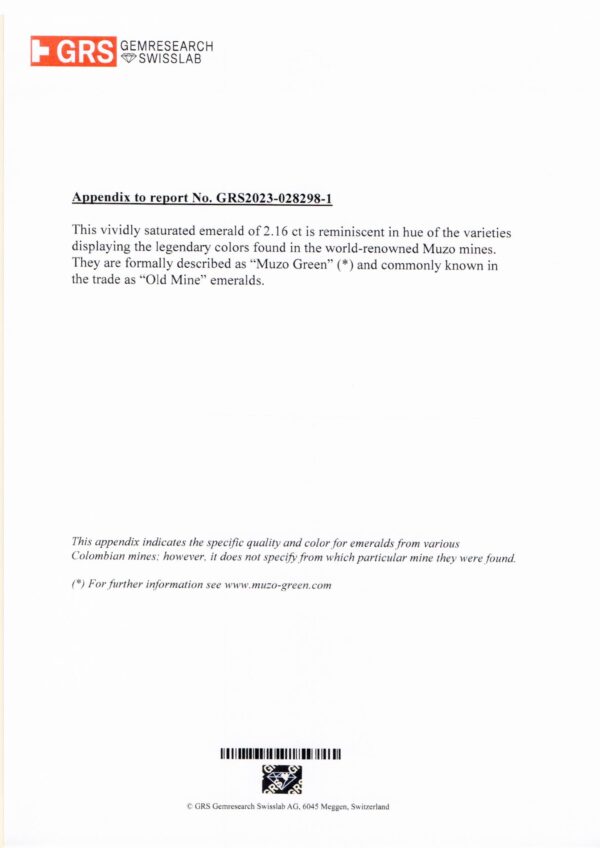 Diamond Ring set with Colombian Emerald - Image 4