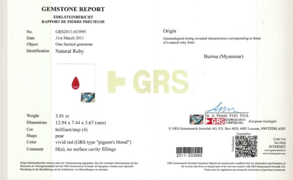 Natural Ruby And Diamond Ring - Image 2