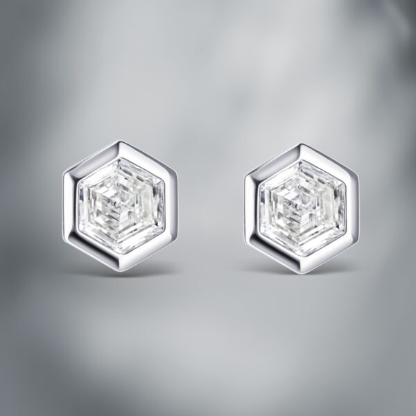 Diamond Ear Studs - Image 2