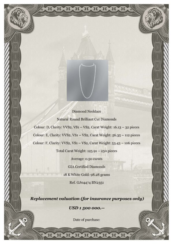 Diamond Necklace - Image 5