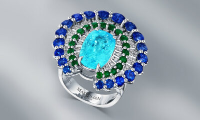 Discover the new collection of Paraiba Tourmaline fine Jewellery at Dubai Mall